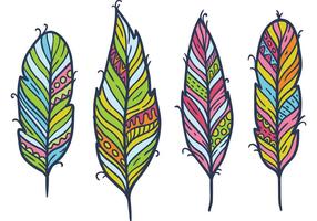 Indian Feather Free Vector Art.