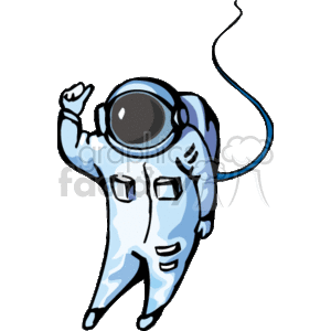 astronaut clipart. Royalty.