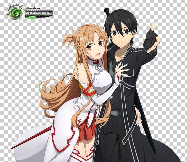 Asuna Kirito Leafa Sinon Sword Art Online PNG, Clipart.