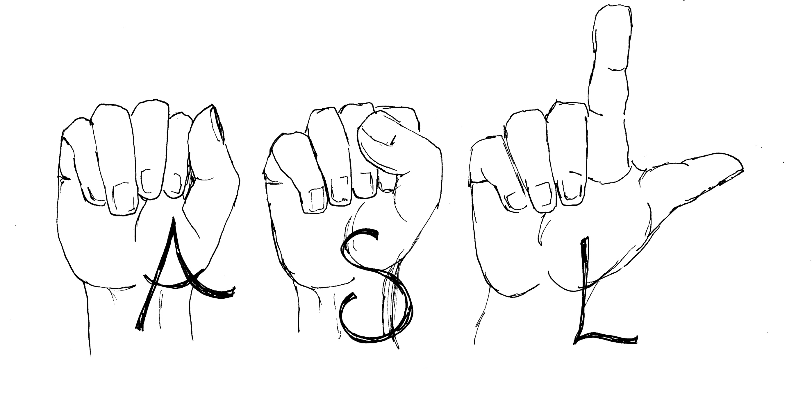 Asl Clipart.