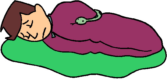 Sleeping Clip Art.