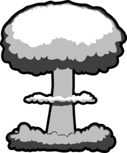 Clip Art Atomic Bomb.