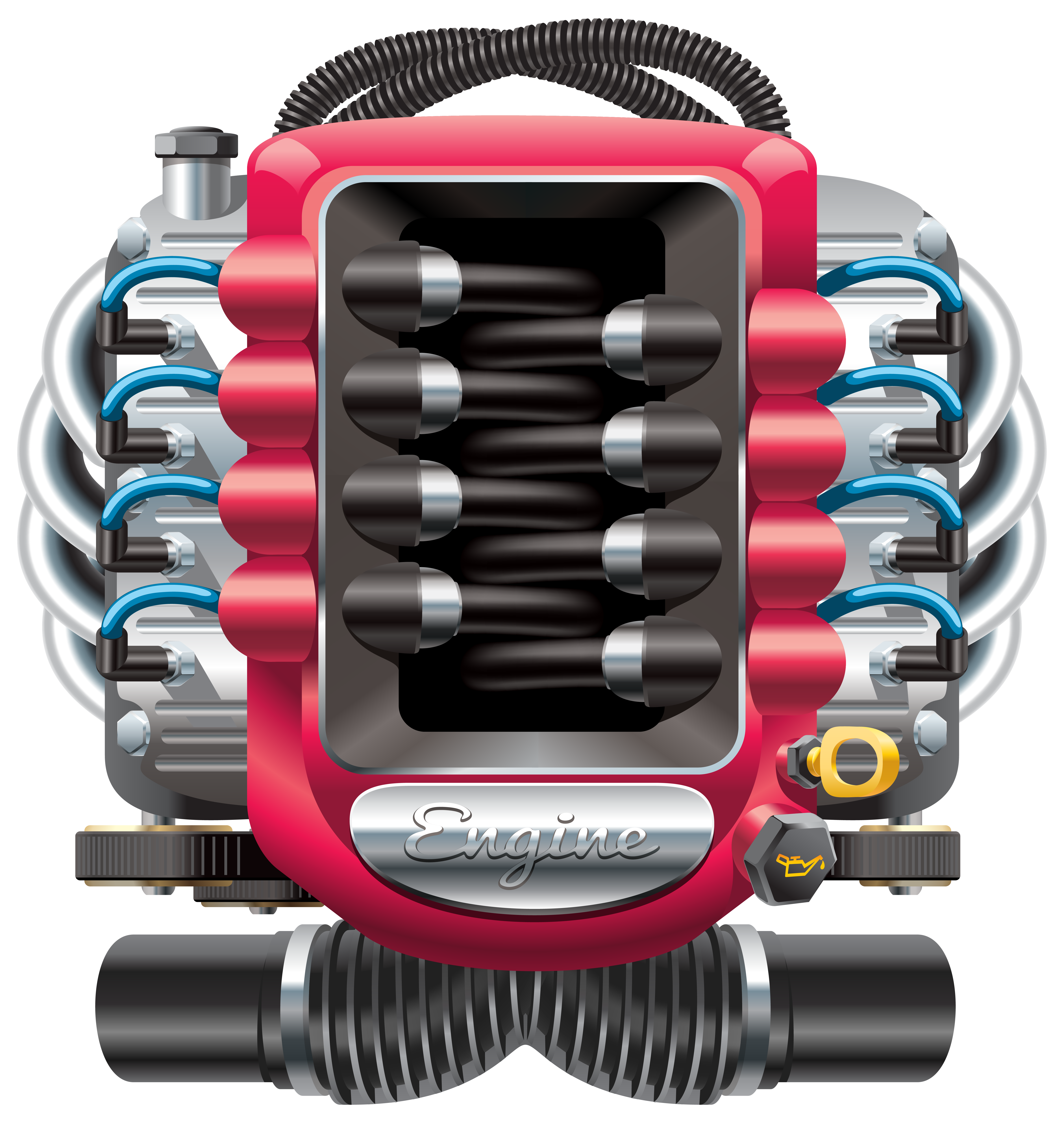 Car Engine PNG Clip Art.