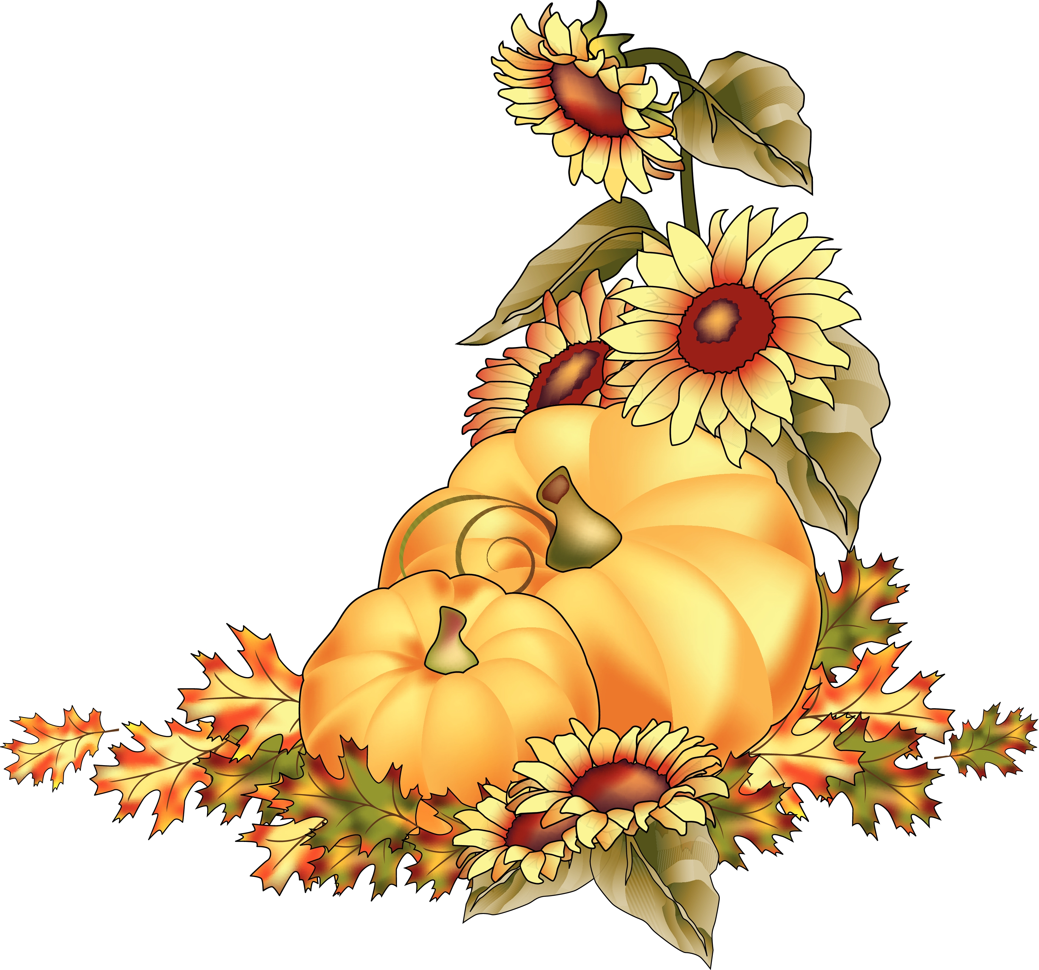 Fall pumpkin clip art free.