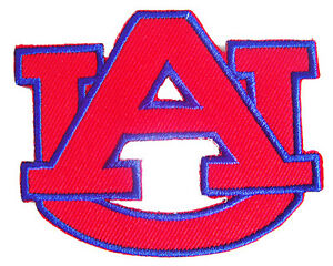 Details about Auburn Tigers NCAA Logo embroidered iron on patch. 3.1 x 2.5  inch (i165).