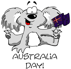 Australia Day Clipart.