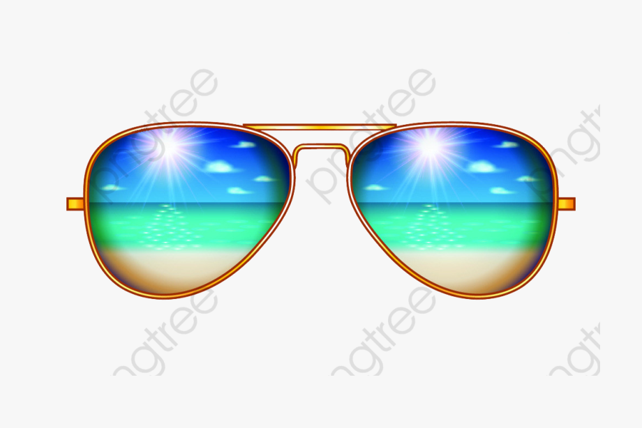 Aviator Sunglasses Clipart.