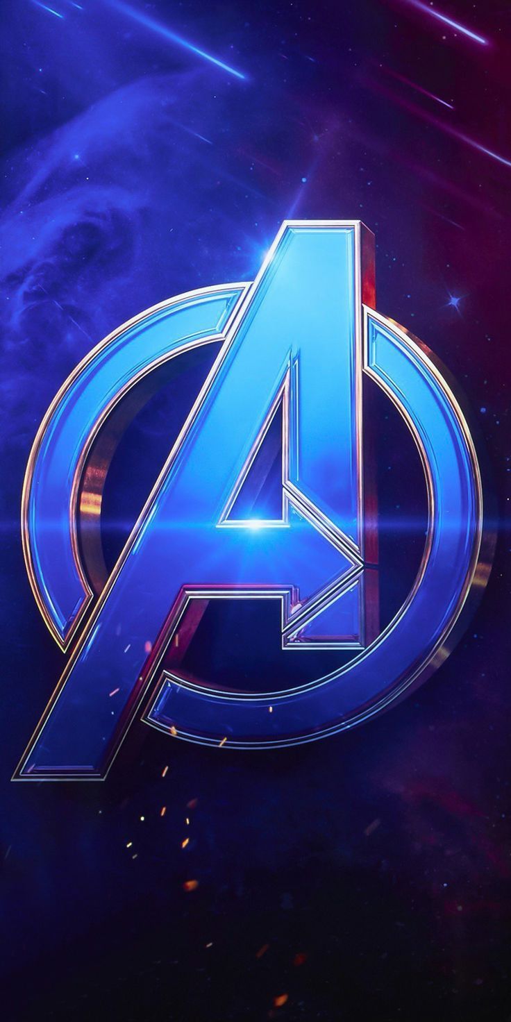 Avengers logo, Avengers wallpapers for iPhone and Android.