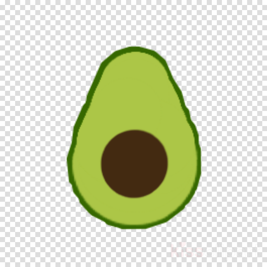 Avocado clipart.