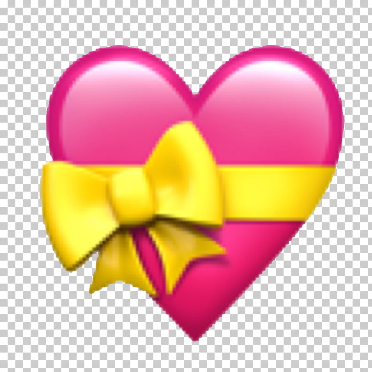 Emojipedia Heart Ribbon Emoticon, Emoji PNG clipart.