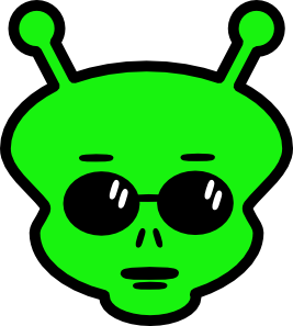 Alien Clip Art.