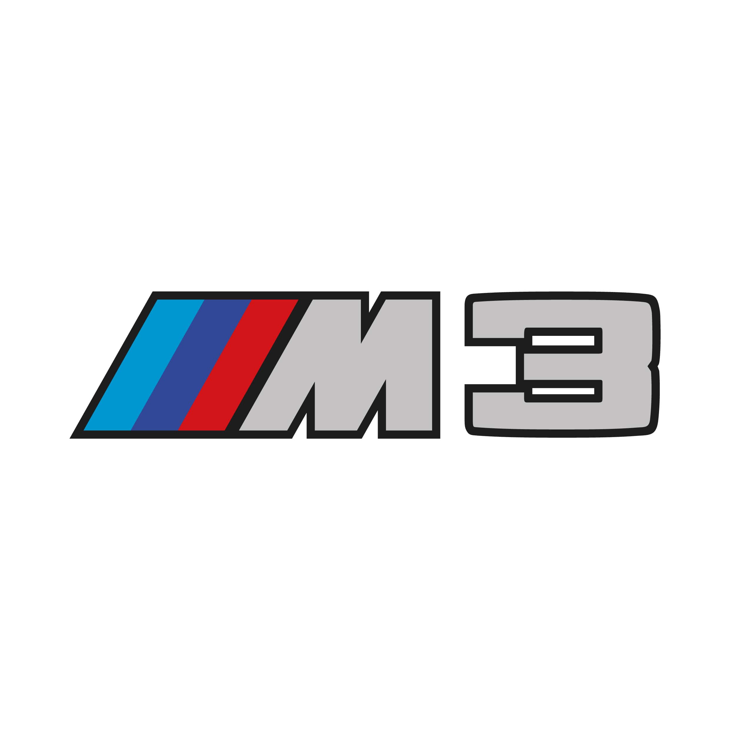 STICKERS BMW M3 LOGO.