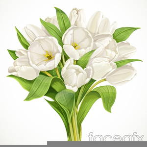 Beautiful Flower Bouquet Clipart.