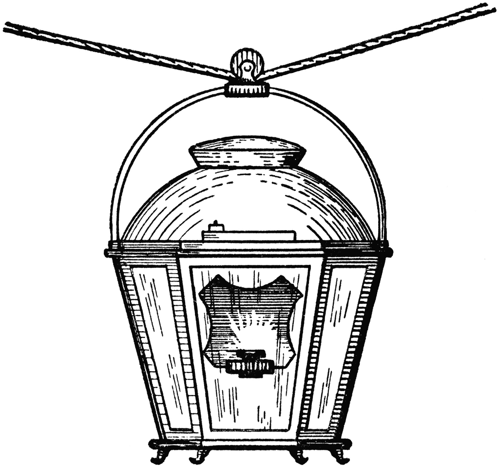 R&eacute;verb&egrave;re Oil Lamp.