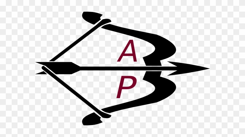 Bow Arrow Black Letters Ap Clip Art At Clker.