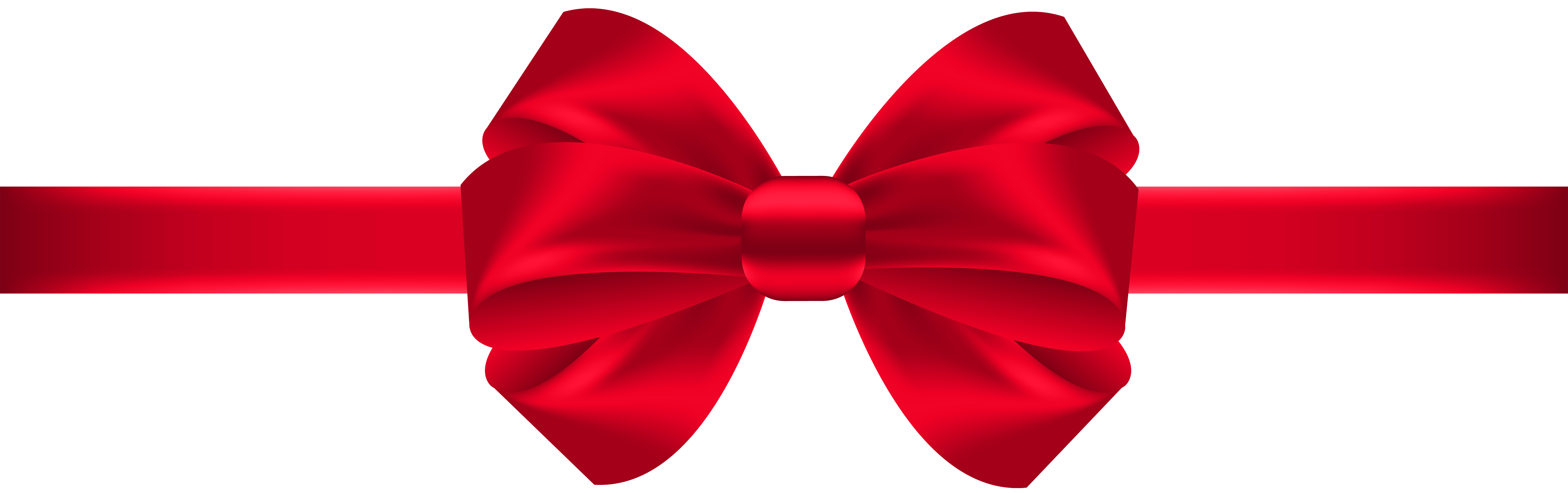 Bow Transparent PNG Clip Art.