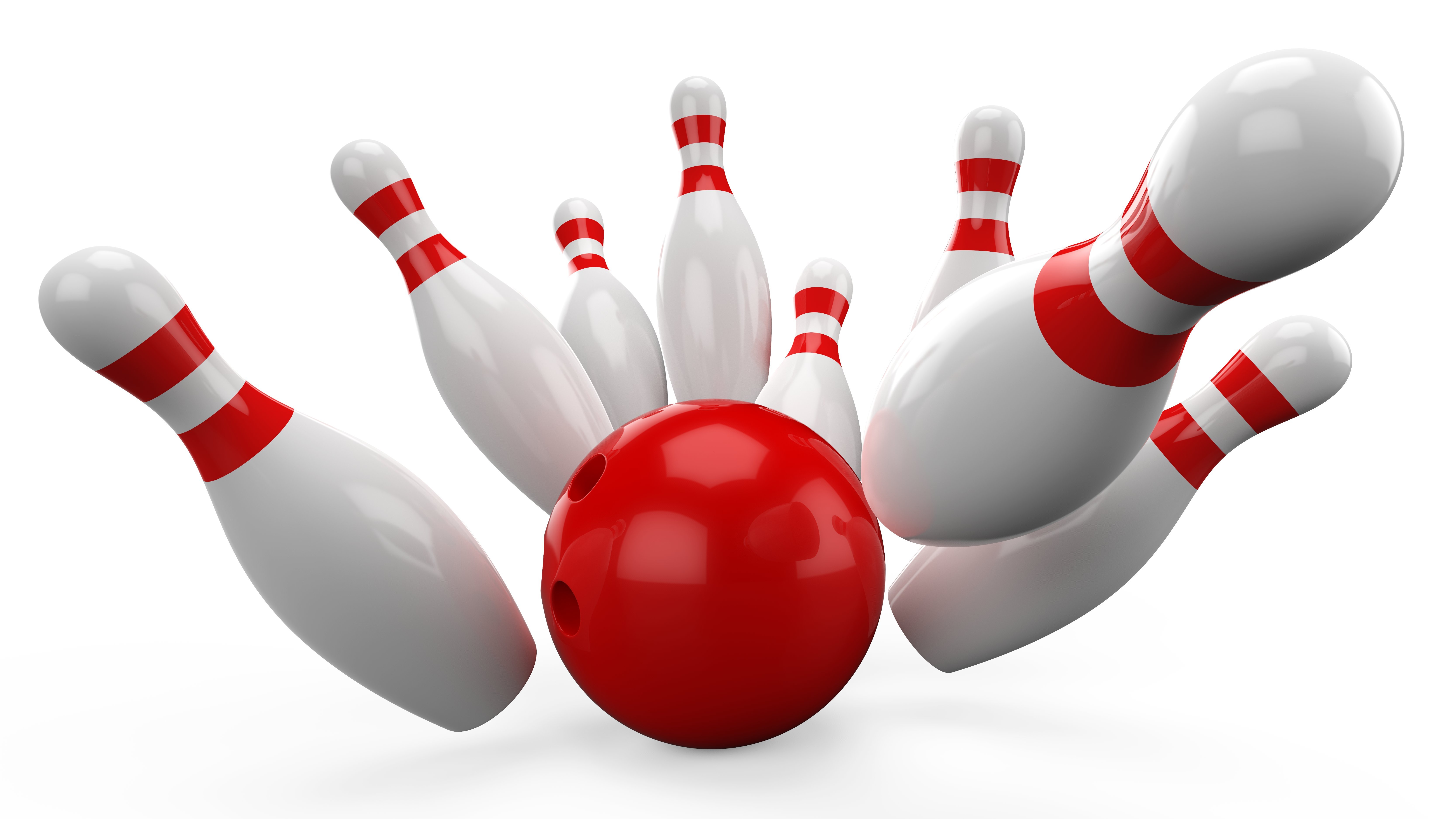 Ten pin bowling clipart.