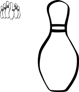 64+ Bowling Pins Clip Art.