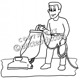 Similiar Black And White Doing Chores Clip Art Keywords.