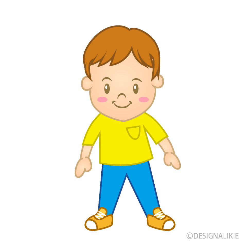 Free Boy Clipart Image｜Illustoon.