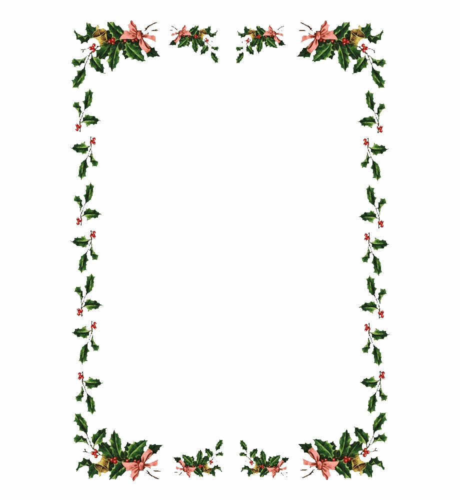 Free Christmas Frames And Borders Border Png.