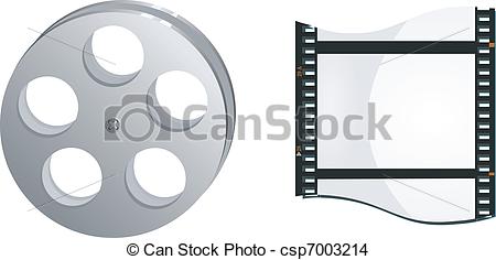 EPS Vector of bobbin and frame movie csp7003214.