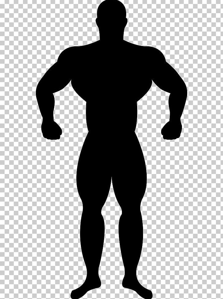 Muscle Silhouette Bodybuilding PNG, Clipart, Animals, Arm.