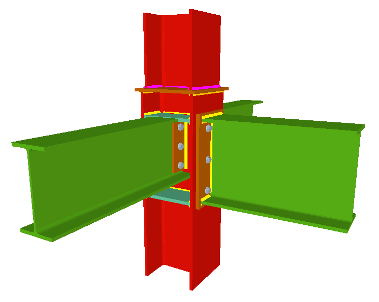 Joints IV. Bolted. Building frames with rolled and welded steel I.