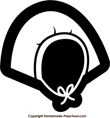 Pioneer bonnet clipart.