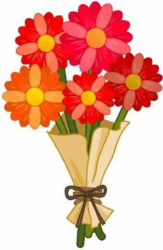 Vase Of Flowers Clip Art.