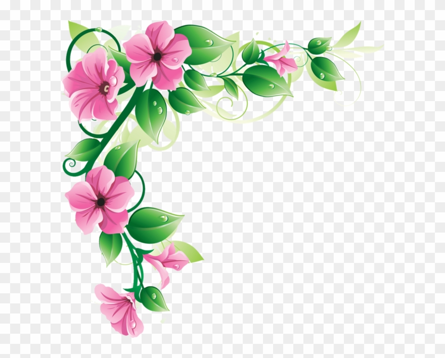 Flowers Borders Png Transparent Flowers Borders Png.