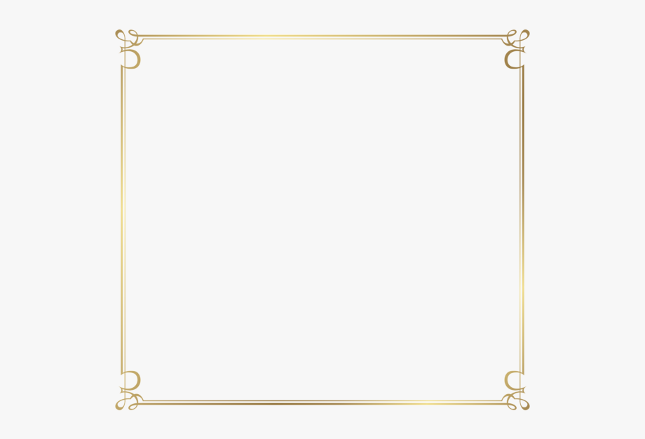 Decorative Frame Border Png I.