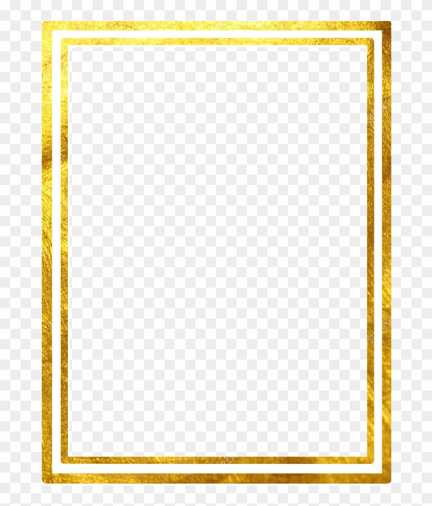 Double Line Square Gold Marco Frame.