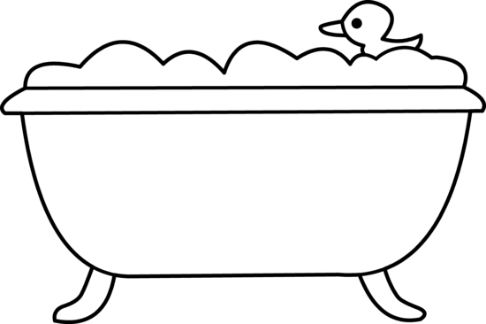 Bathtub Clipart.