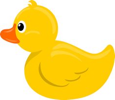 Cute Cartoon rubber duck.