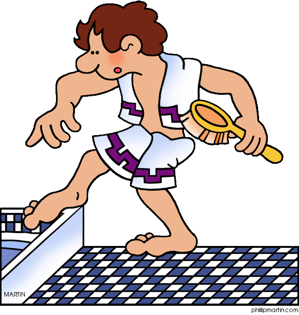 Bath house clipart.