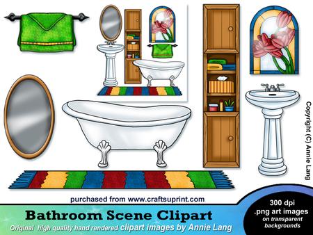 Bathroom Clipart For Kids.