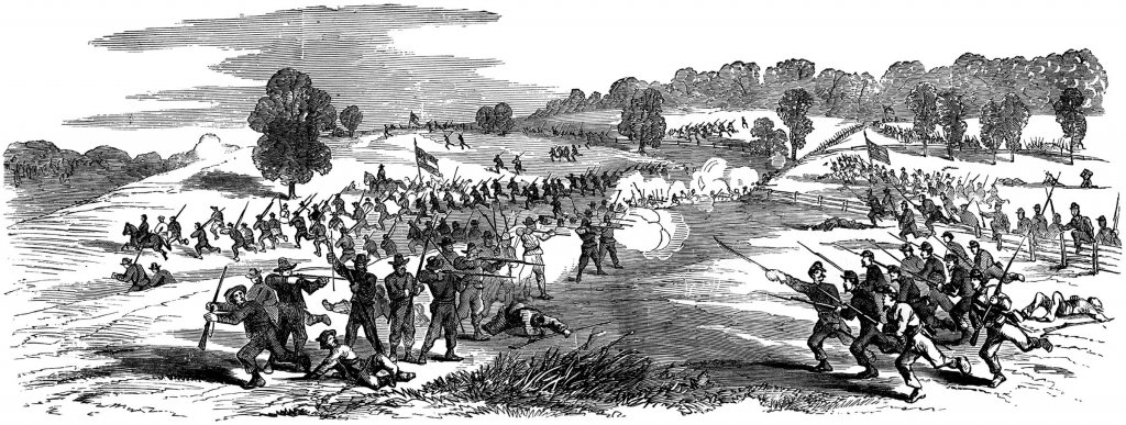 Civil war battle clipart.