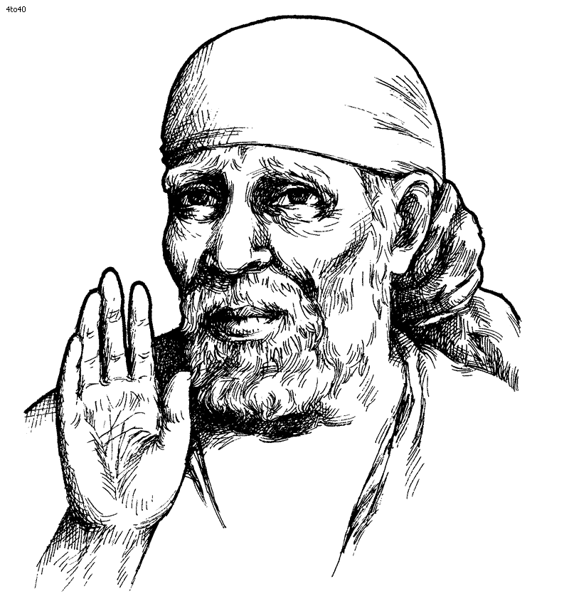 Sai Baba Clip Art.