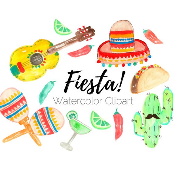 Fiesta Watercolor at GetDrawings.com.