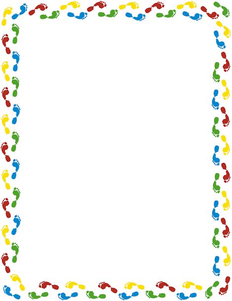 Free Footprint Border Cliparts, Download Free Clip Art, Free.