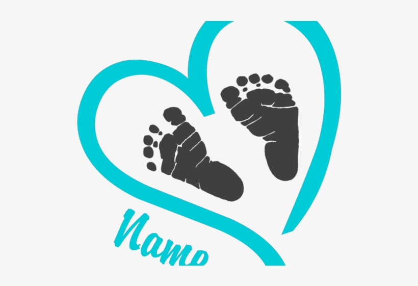 Light Blue Clipart Blue Baby Foot.