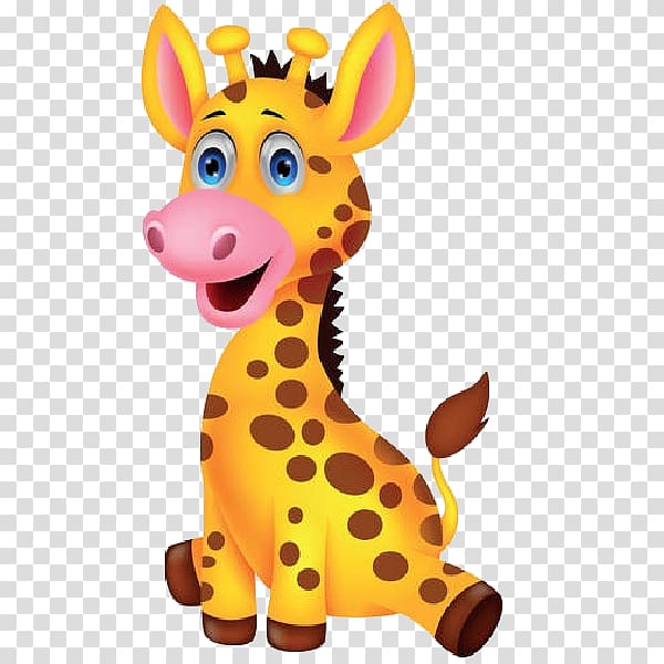 Baby Giraffes Drawing, cartoon giraffe transparent.