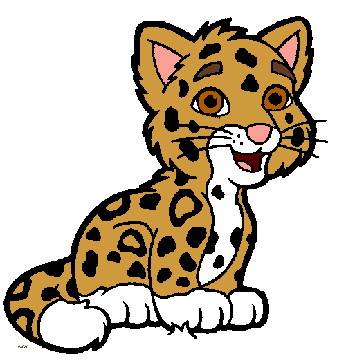 Jaguar clip art vector free clipart images image.