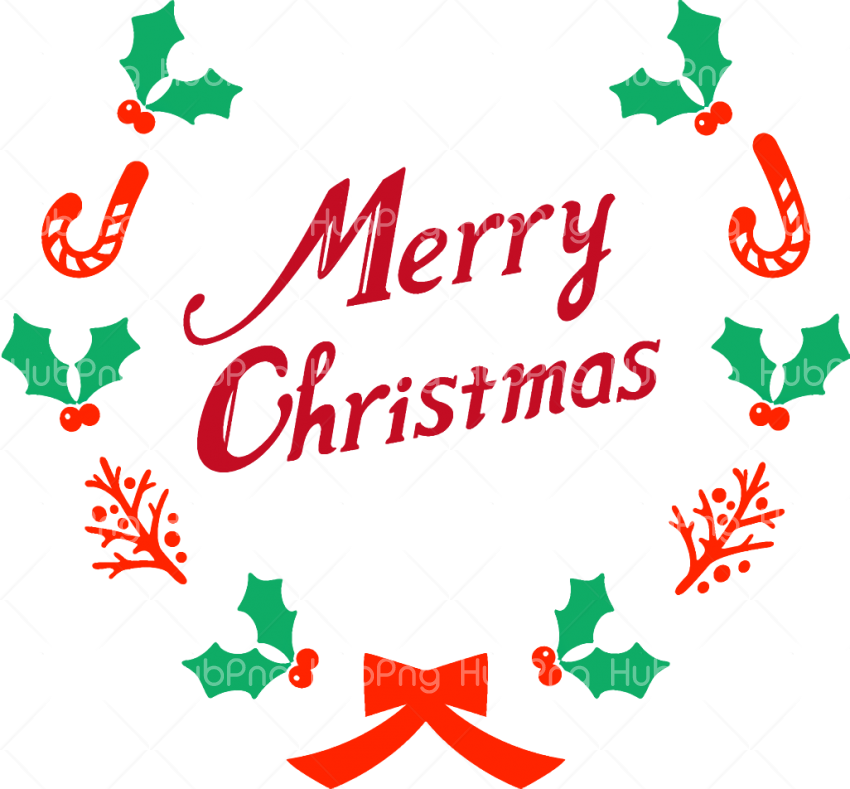 Text merry christmas clipart png Transparent Background.