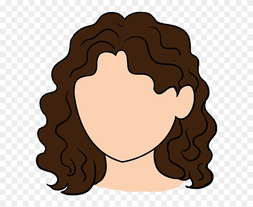 How To Draw Curly Hair.