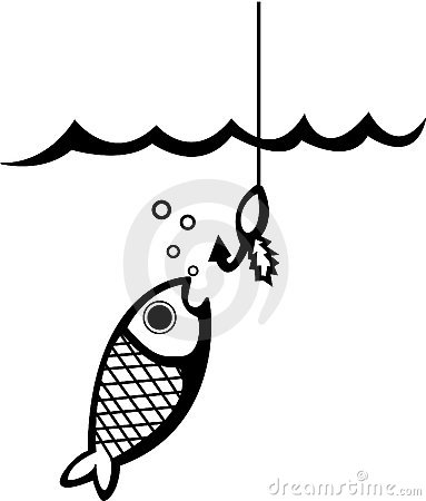 Fishing bait clip art.