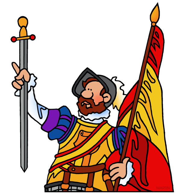 Free Explorers Clip Art by Phillip Martin, Vasco Nunez de Balboa.