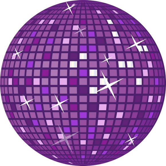 Mirror ball clipart.