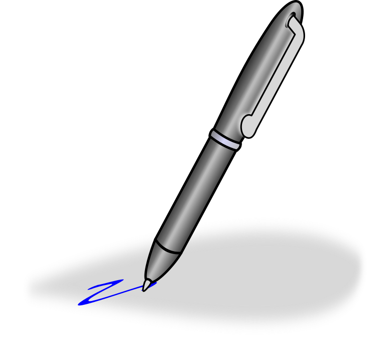 Ballpoint Pen Clipart.